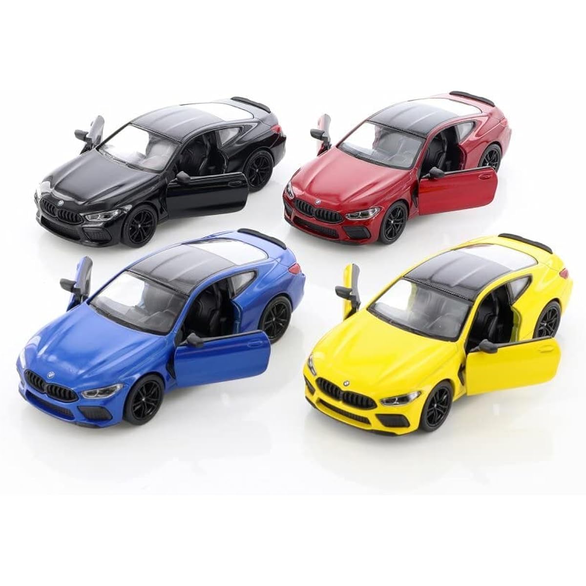 KINSMART 1:38 BMW M8 Coupe 4 sets