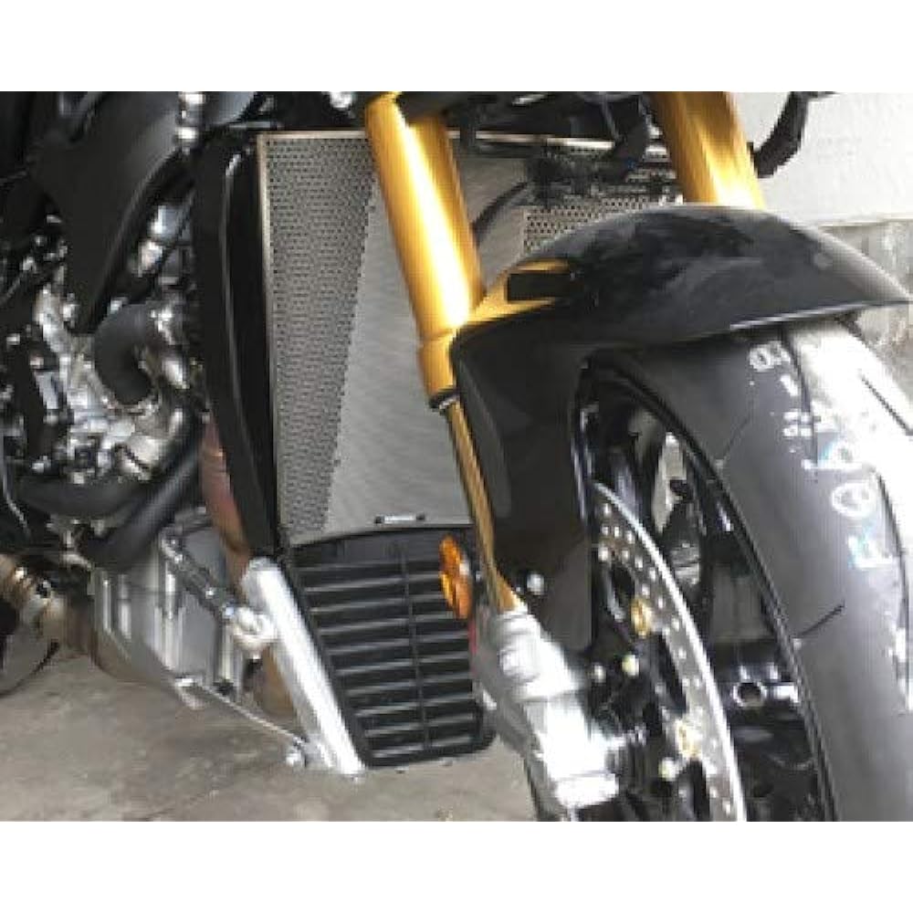 ETCHING FACTORY Radiator & Oil Cooler Guard Black Emblem CBR1000RR-R (20)