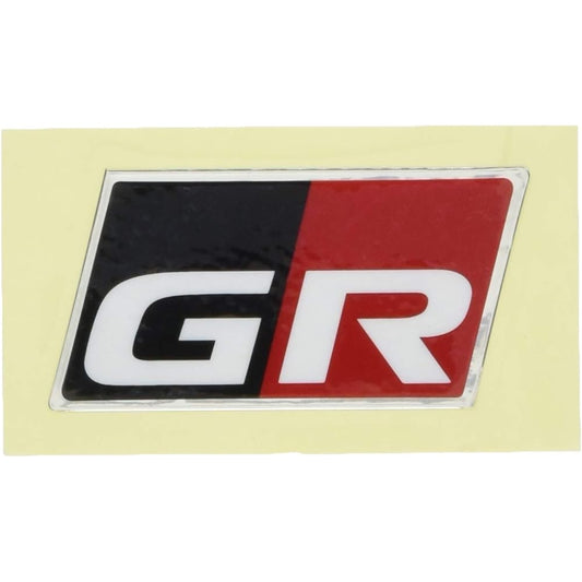 TRD GR Discharge Tape (Aluminum tape with GR logo) Small: Set of 4 MS373-00002