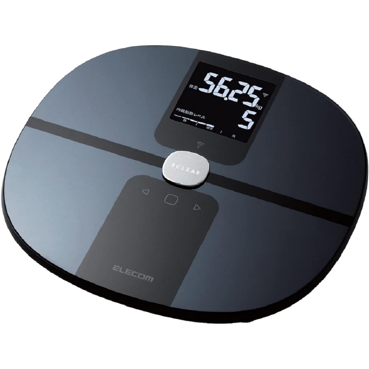 ELECOM HCS-WFS01BK ECLIA Body Composition Monitor Wifi Connection Compatible Black