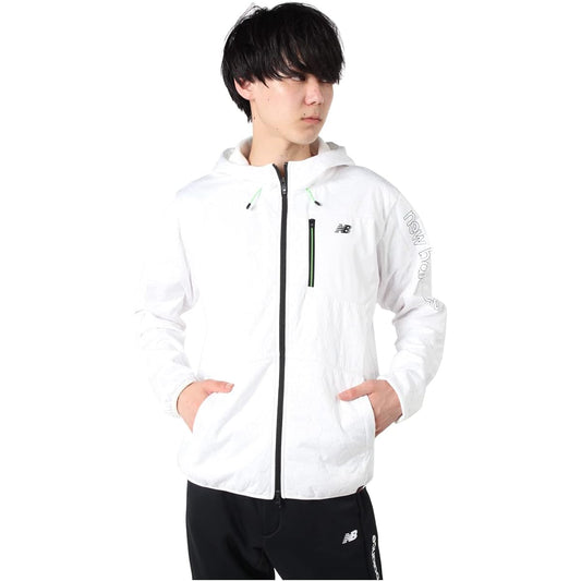 [New Balance] Golf Water Repellent Full Zip Parka (Hexagon Pattern/Micro Fleece Lining: Windproof/Stretchy) / Men's / 012-2220009