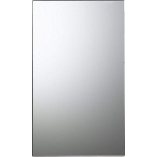 Topre Corporation Bath Mirror Replacement Mirror, Approx. Height 61 x Width 45.7cm, Thickness 5mm, Moisture Resistant, Easy to Install, Made in Japan, N-9, 1 Piece
