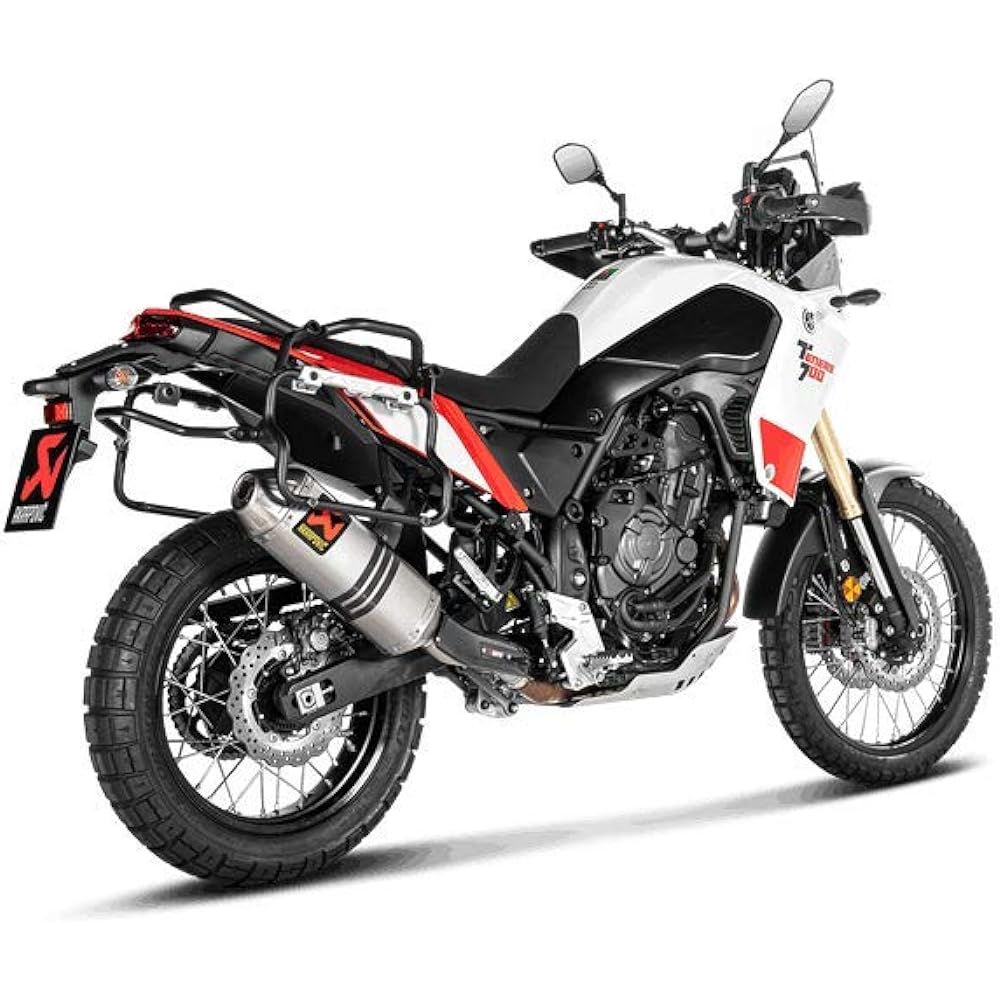 AKRAPOVIC Slip-on Muffler Titanium EC/ECE Compatible Tenere 700 (20)