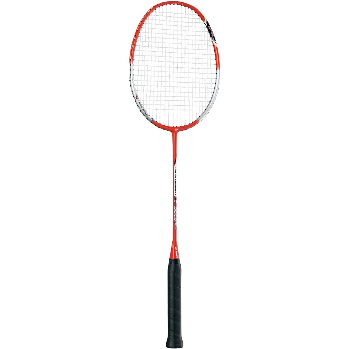 YONEX Badminton Racket for Beginners Nanospeed D2 (Tension) Red x Silver NSD2G