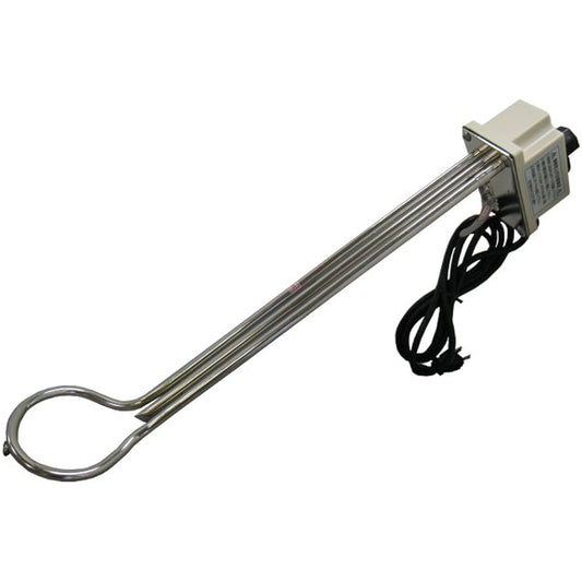 Shinko Electric Immersion Heater 1000W Long HS-1L with Thermostatic Temperature Adjustment Function