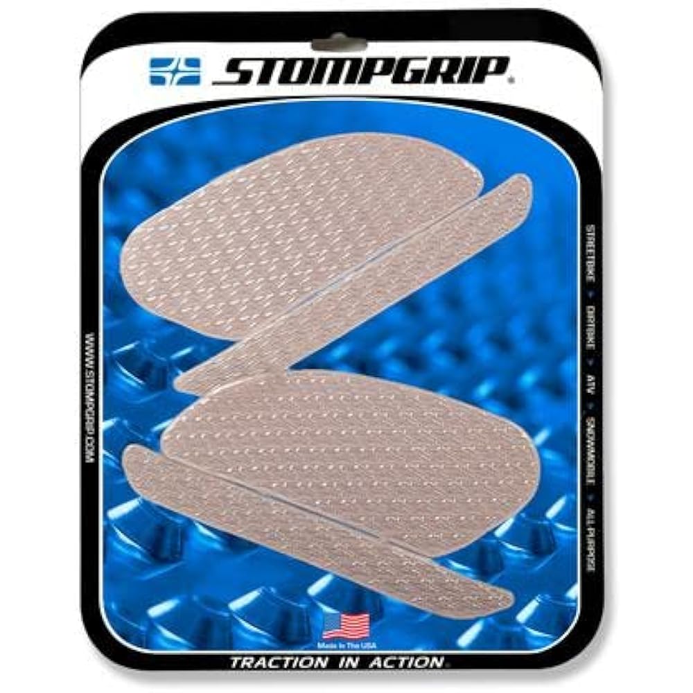 Stomp Grip STOMPGRIP Traction Pad Tank Kit Clear ICON NINJA H2/H2R 15-20 55-14-0108C