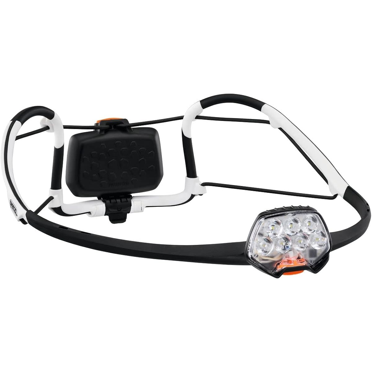 PETZL IKO Lightweight Headlamp Multibeam AIRFIT with Headband 350 Lumens