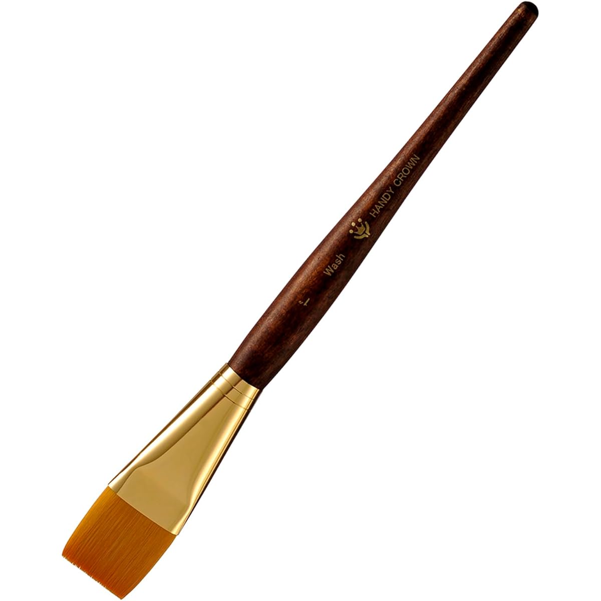 [Sold in box] Handy Crown WASH (flat brush) 1 inch 10 pieces