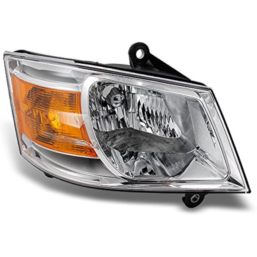 DODGE GRAND CARAVAN Clear passenger seat right front headlight headlamp front light replacement