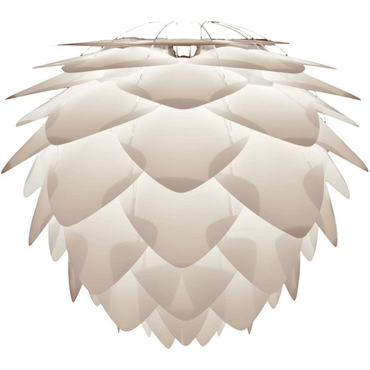 Vita Scandinavian Denmark Pendant Light Silvia 1 Light Type Code: White Bulb Sold Separately 02007-WH Ellux