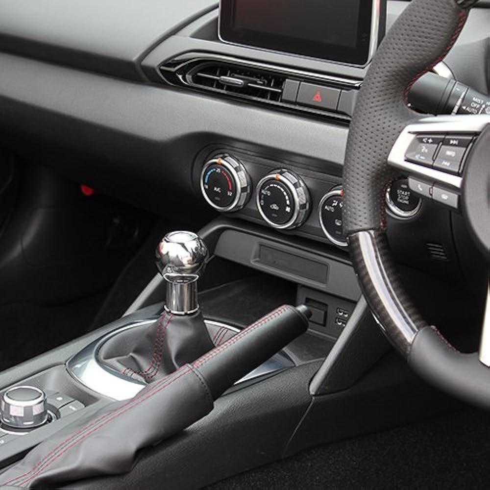 REAL Shift Knob [Mazda Roadster (ND)] Stainless Steel SK-MZC-SUS