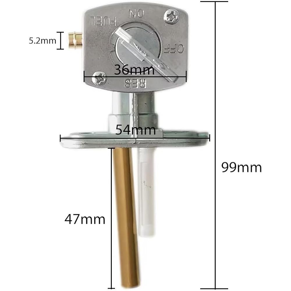 Kawasaki Bayou 250 KLF250A 2003-2011 Fuel Valve Pokk ASembris