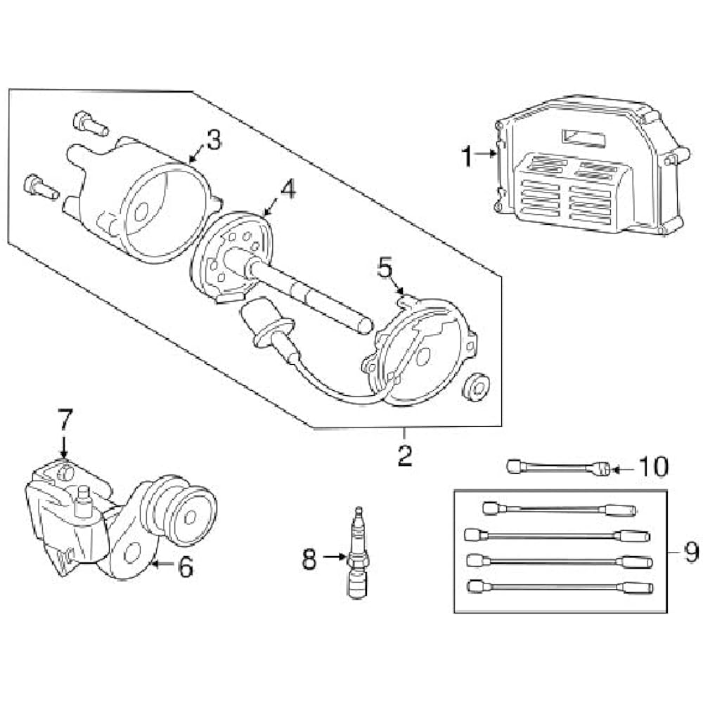 Mopar 5604 1030 Distributor Ignition Pickup