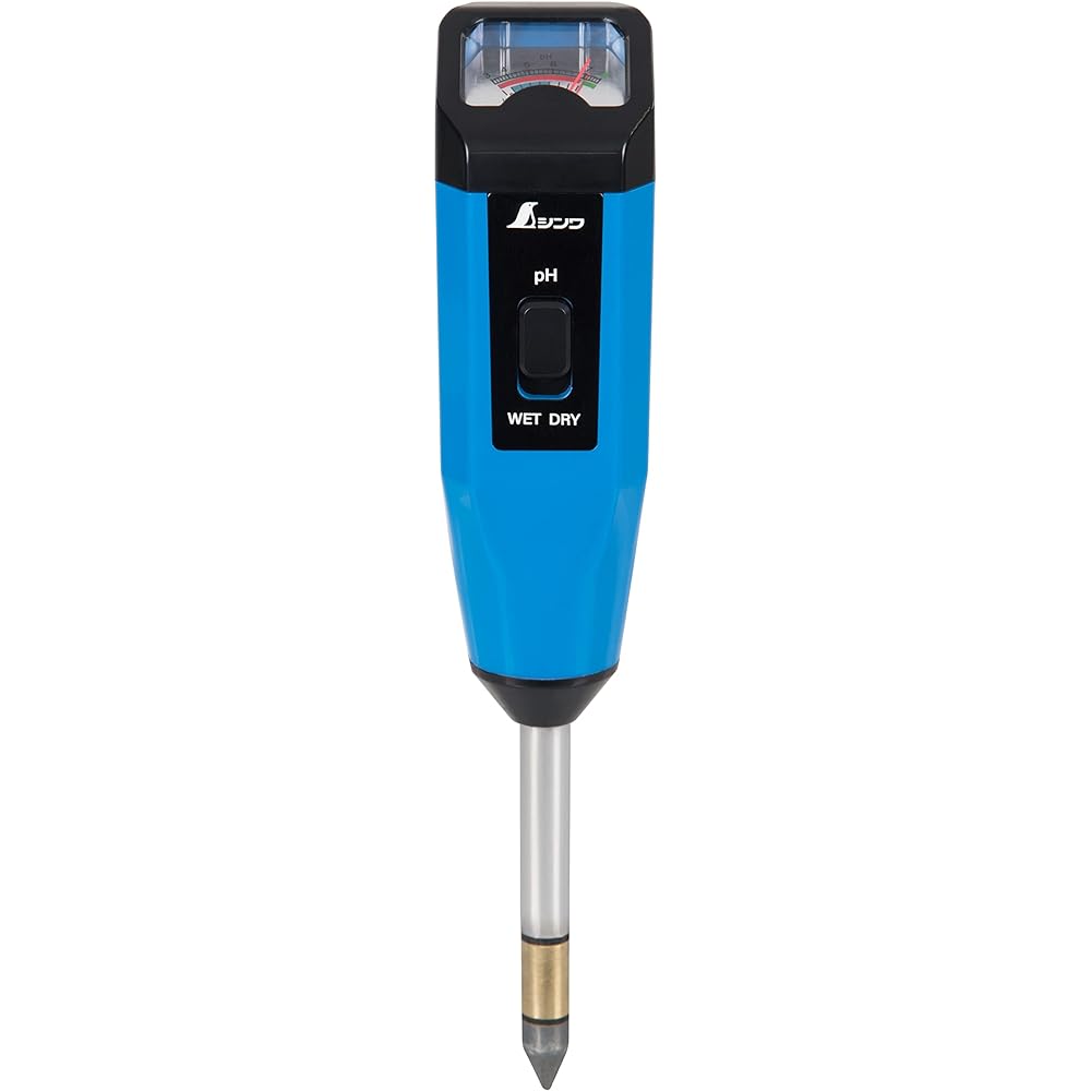 Shinwa Sokutei Soil Acidity (pH) Meter B-2 with measurement condition check function 72787