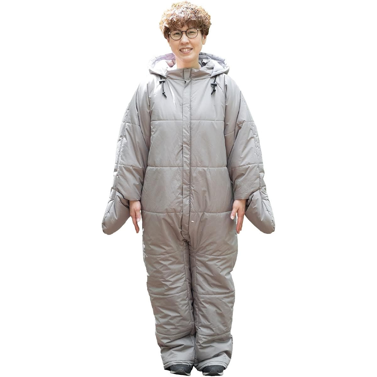 YUK sleeping bag sleeping bag coverall wear moving sleeping bag for men and women [yk22wi177sb-a]