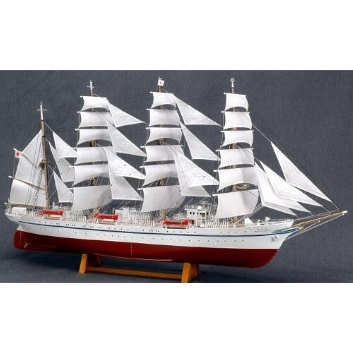 Woody Joe 1/160 Nippon Maru with sail wooden sailing ship model assembly kit