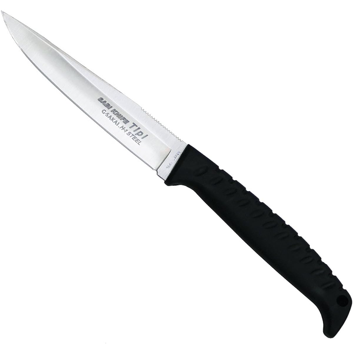 G. Sakai SABI KNIFE Tipi Black Straight Blade 11480