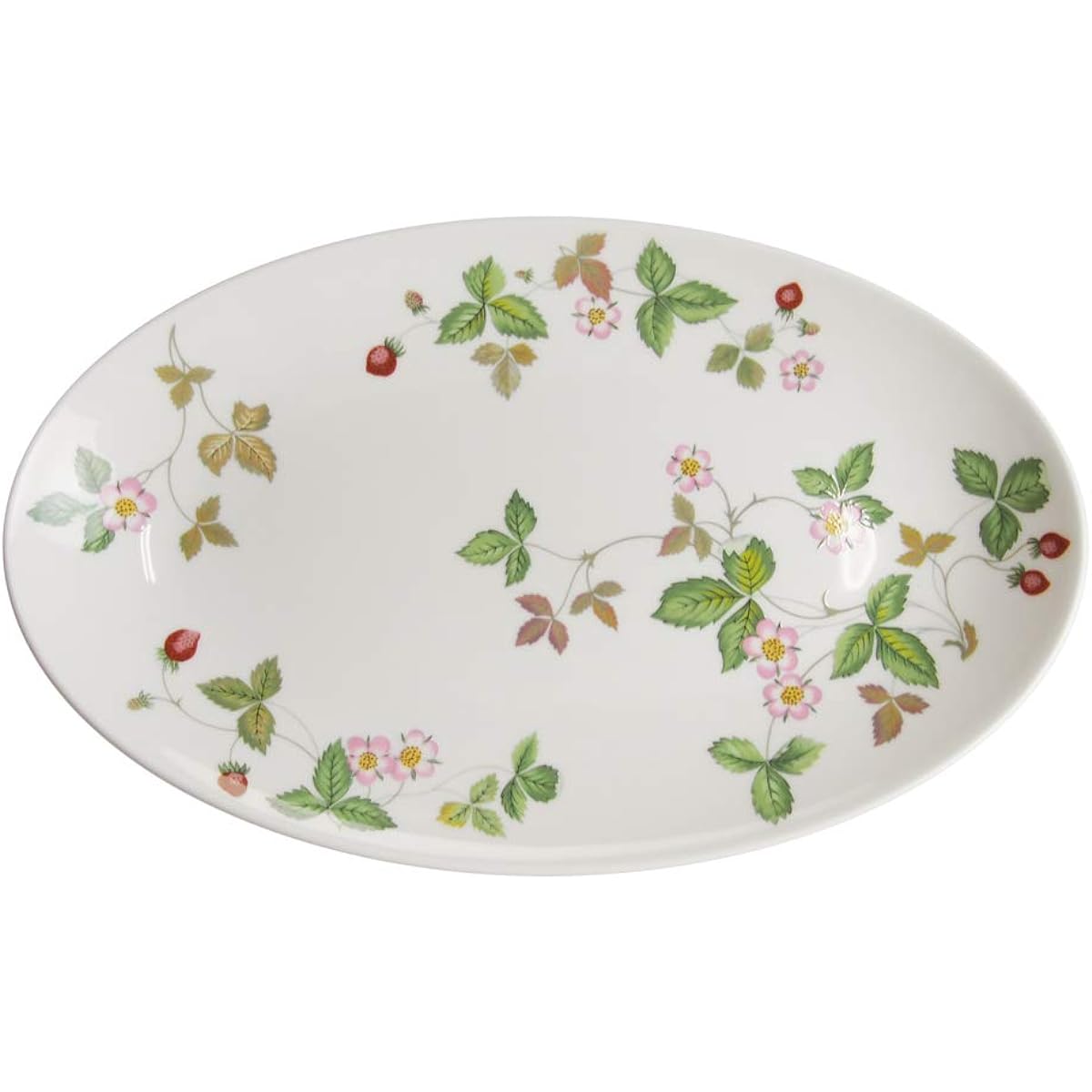 Wedgwood Wild Strawberry Casual Oval Dish 26cm [Parallel Import]
