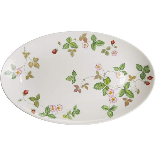 Wedgwood Wild Strawberry Casual Oval Dish 26cm [Parallel Import]