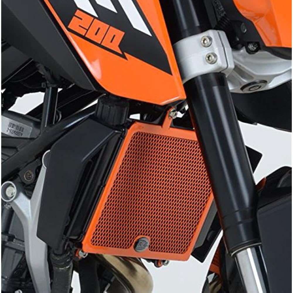 R&G RG-RAD0108OR Radiator Guard Orange 200 DUKE (12-) 125 DUKE (11-13)