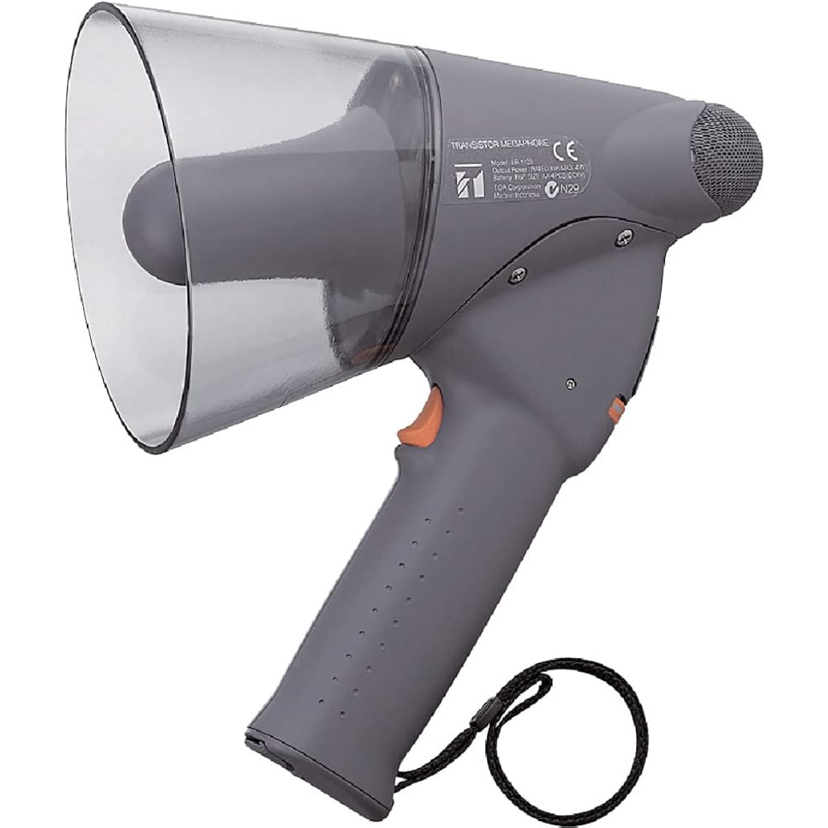 TOA Small drip-proof megaphone 3W ER-1103