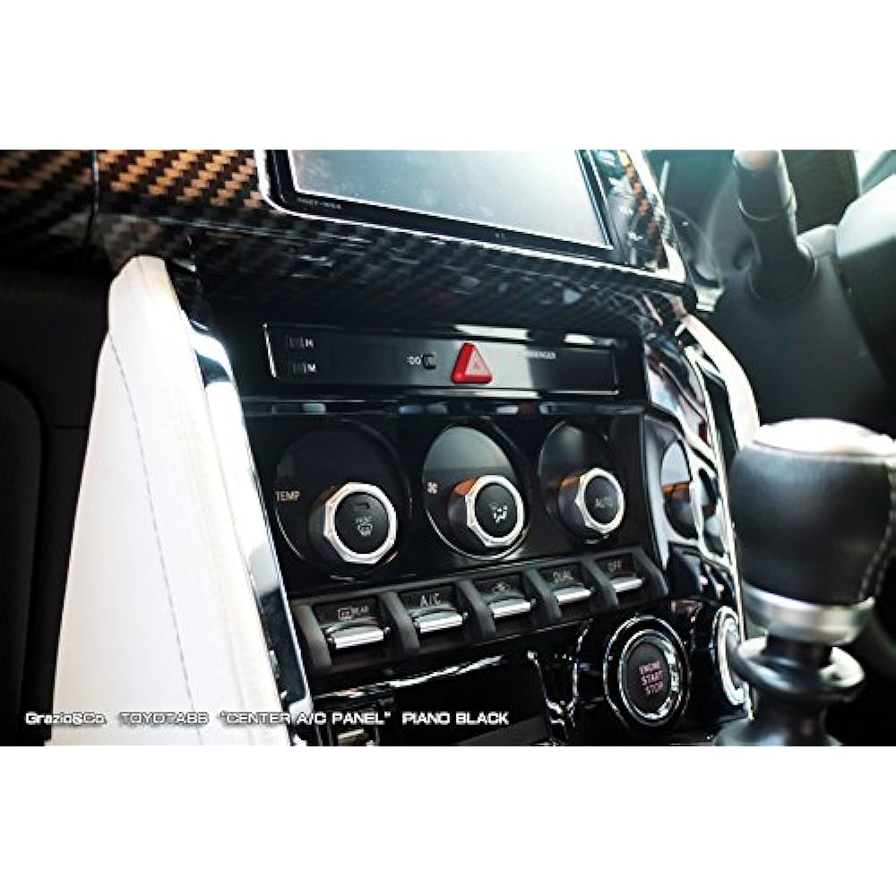 Toyota 86 Subaru BRZ Center A/C Panel Piano Black Genuine Replacement Type PBK