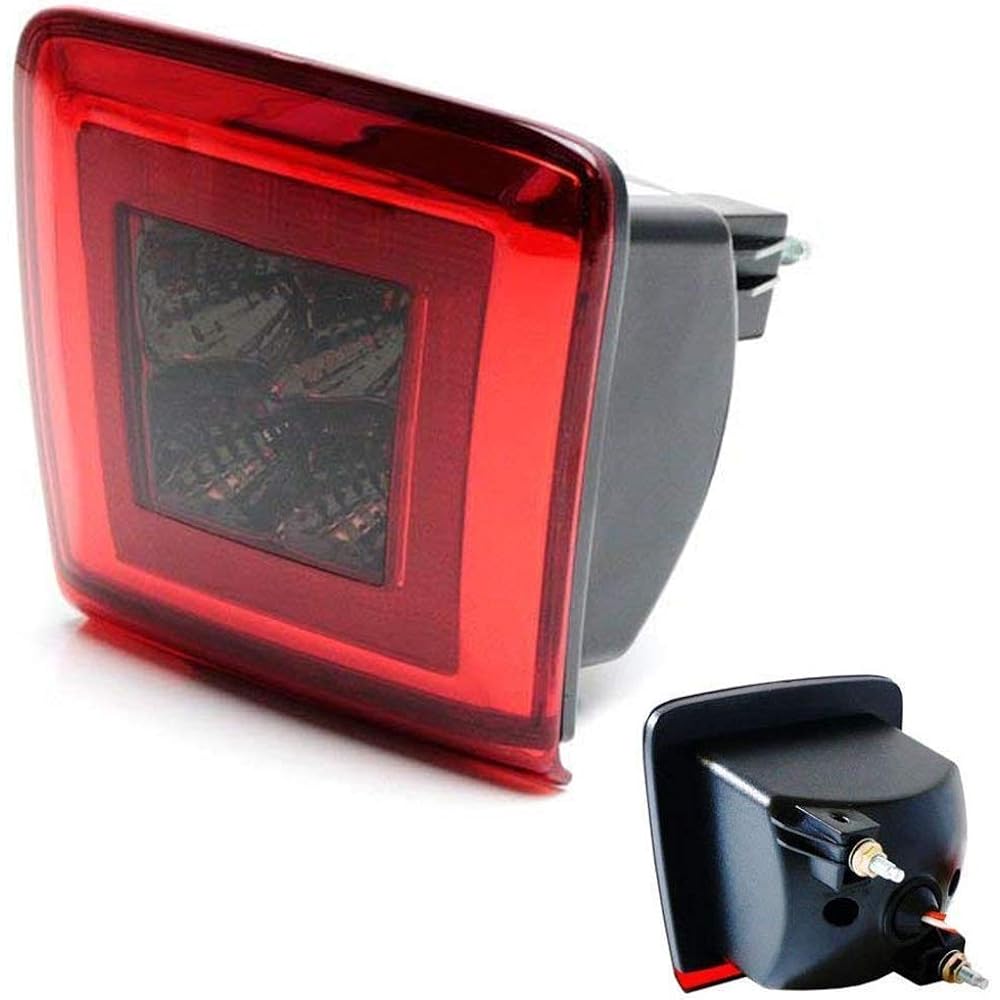 IJDMTOY Dark Red Lens LED Rear Fog Light Kit 2009-2020 NISSAN 370Z & 13-17 Compatible with JUKE NISMO Red LED as a rear fog, and driven in white LED as a backup revers lamp