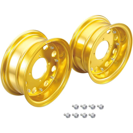 KITACO Aluminum Wheel Set 8 Inch Rim Width 3.50 Wide Type Monkey/Gorilla/Monkey Baja Gold 509-1137570