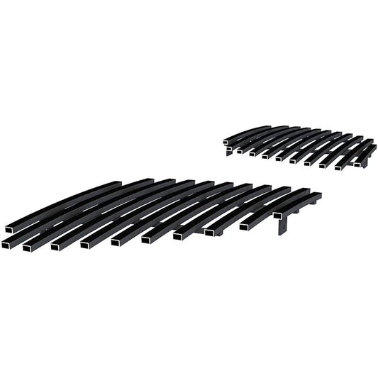 APS P85158H Pontiac G6 2005-2009 Main Upper Stainless Steel Black Billet Grill Grill Insert