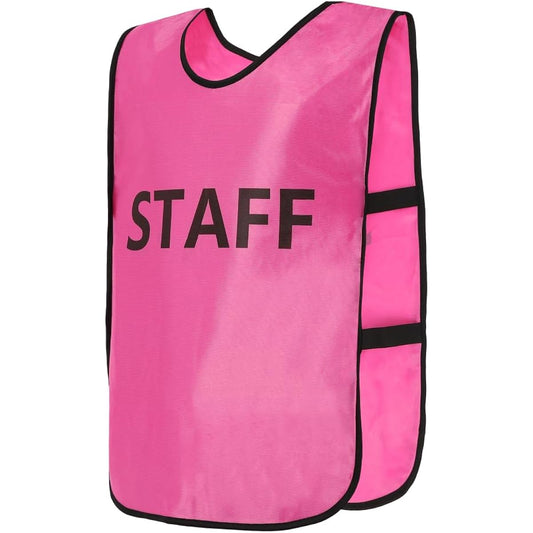 [Okima] Staff bibs, vest with bib, unisex, one size fits most, set of 10