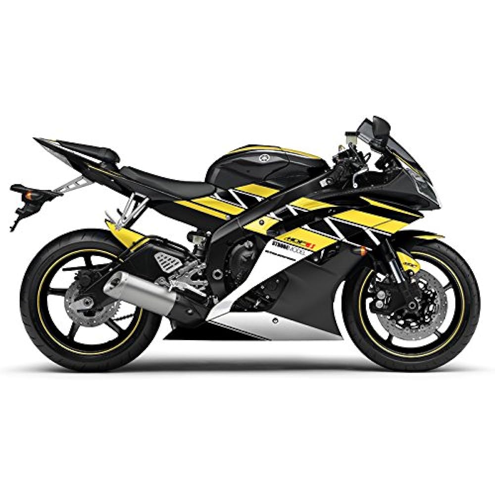 MDF Graphic Kit Front Side Set Strobe Model Red YZF-R6(08-16) M08R6-D-RD-FS