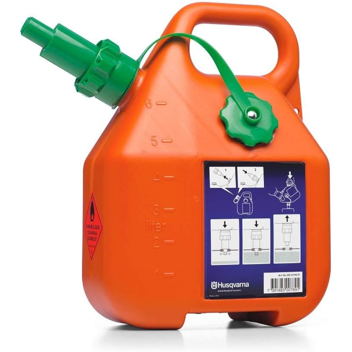 Husqvarna Poly Container Fuel Can 505698001