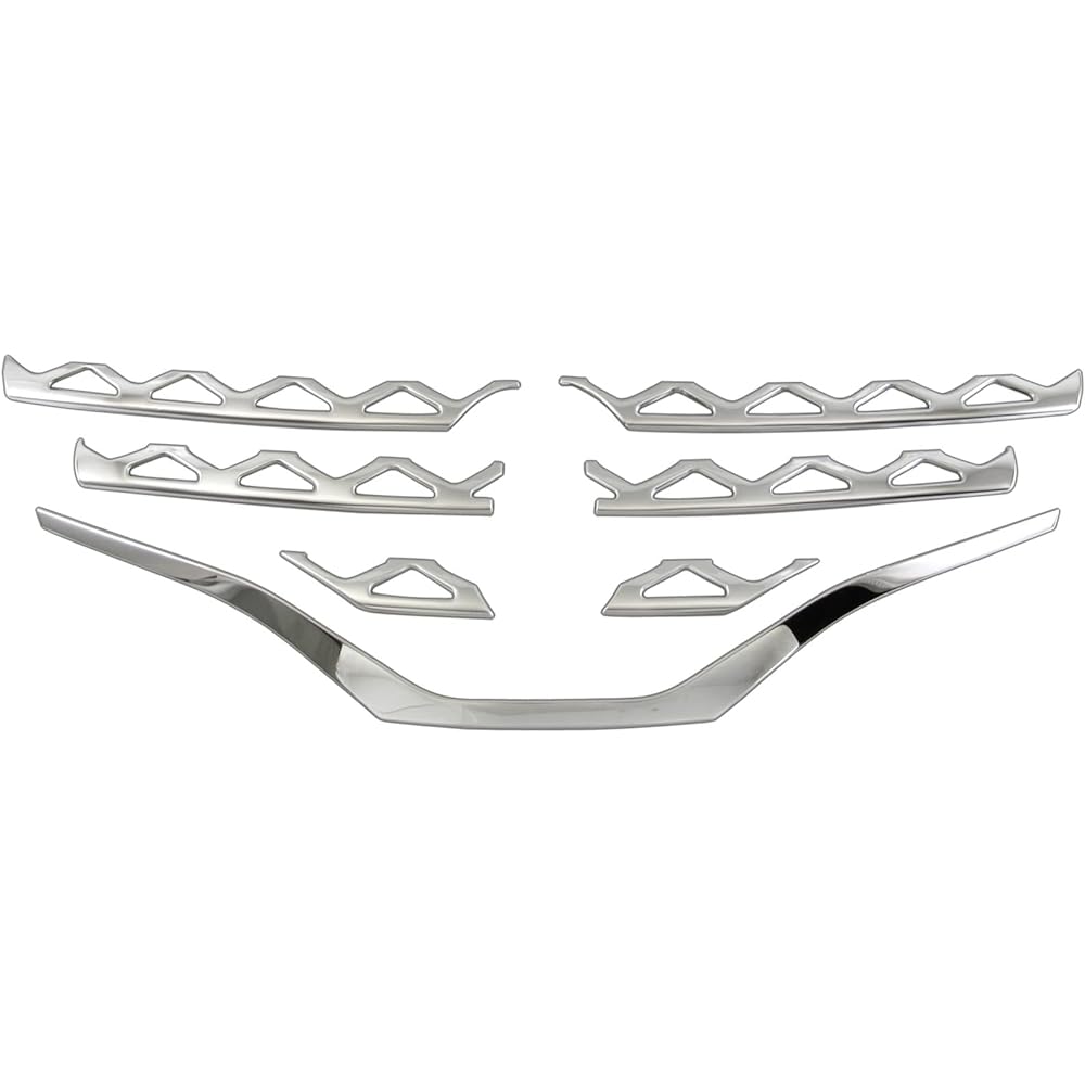 BRIGHTZ NV200 Vanette Van VM20 VNM20 Super Mirror Stainless Steel Plated Grill Cover 7PC [GRI-COV-M-102] VM VNM M20 20 NV20 Vanette Vanette Van Van