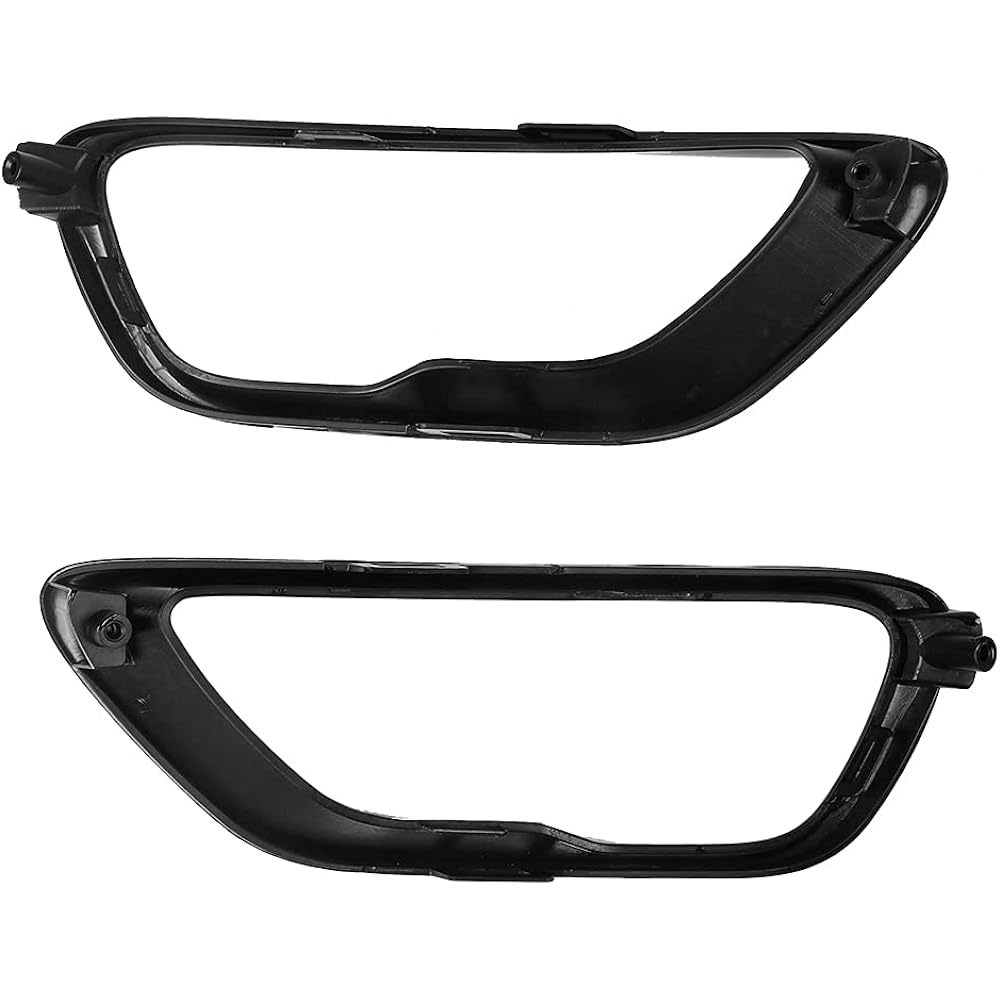 SPORTULI Front Fog Cover Fog Land Trim Replacement 2017-2021 Jeep Grand Cherokee (2017-2021)