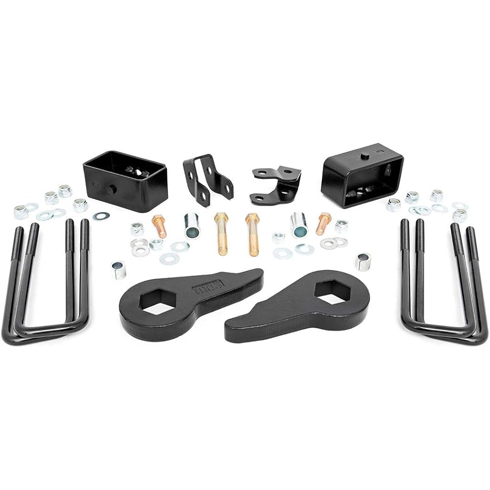 ROUGH COUNTRY 2 inch leveling kit (conformity) 1999-2006 Chevrolet Silverad GMC Sierra 1500 4WD | 00-06 Taho Sabban Yukon | 7592