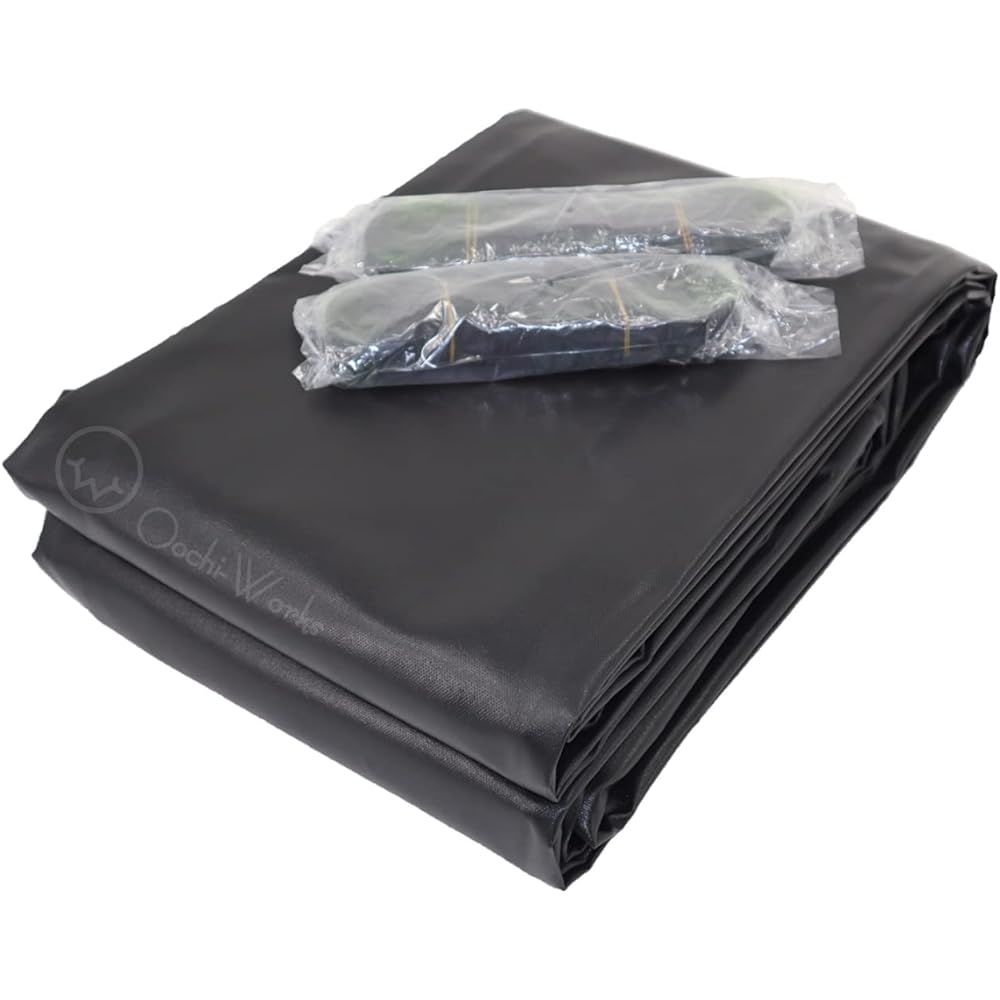 Truck Seat No. 3 Black, 8.1 x 12.4 ft (2.3 x 3.6 m), Ester Canvas, 1.5 t Truck, 2 T Truck