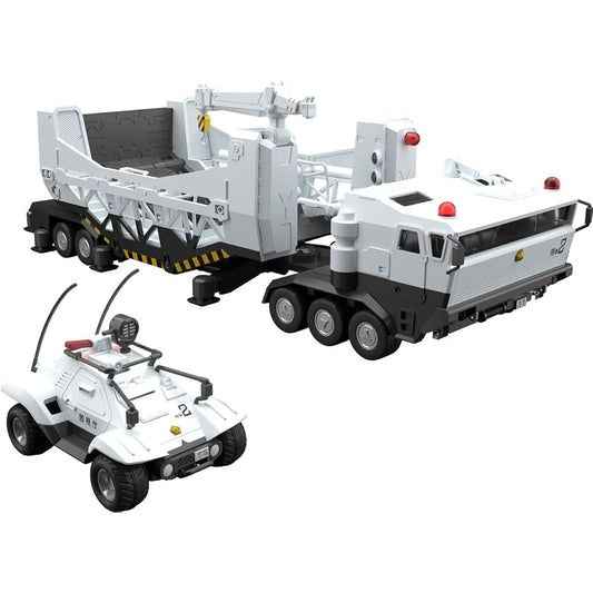 MODEROID Mobile Police Patlabor Type 98 Special Command Vehicle & Type 99 Special Labor Carrier 1/60 Scale Assembled Plastic Model Resale