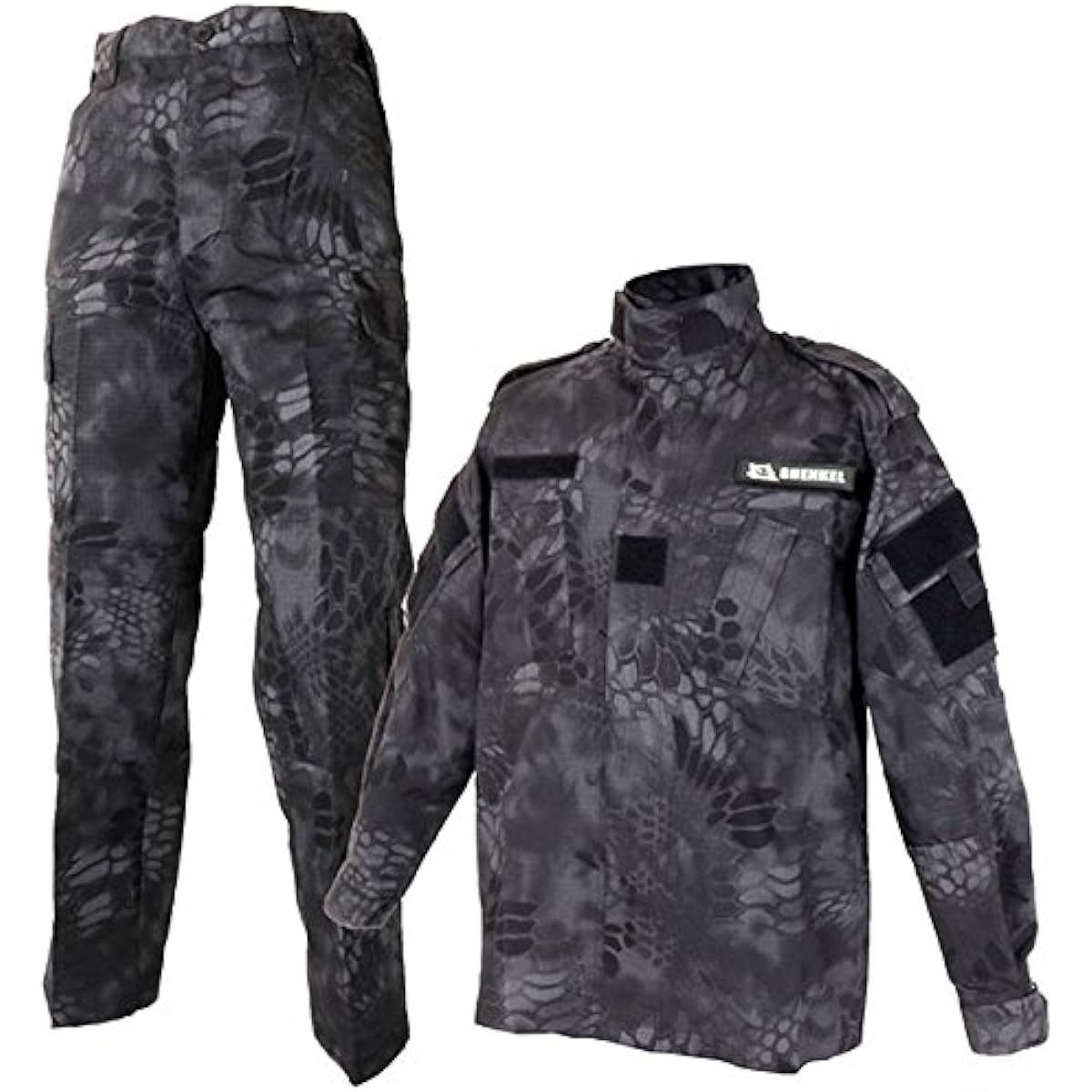 [SHENKEL] Camouflage clothing top and bottom set S Taifun bdu-kty02-S