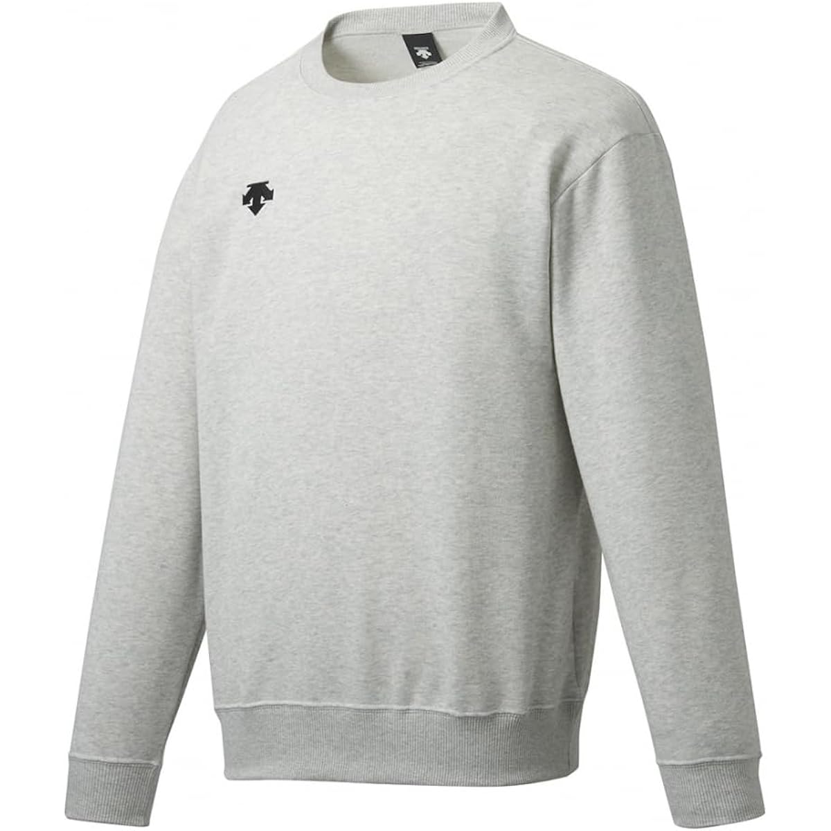 Descente DMC-2602 Men's Sweatshirt Sweat Absorbent Stretch Round Neck Crew Neck