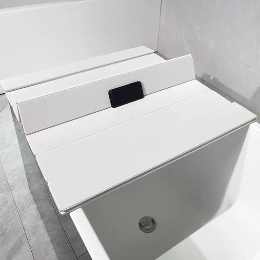 Artispro Bath Lid Easy Wave Bathtub Lid Shutter Type Antibacterial Type Ag+ Mildew Resistant Ultra Thin Lightweight White 70*150cm (Thickness 0.6cm)