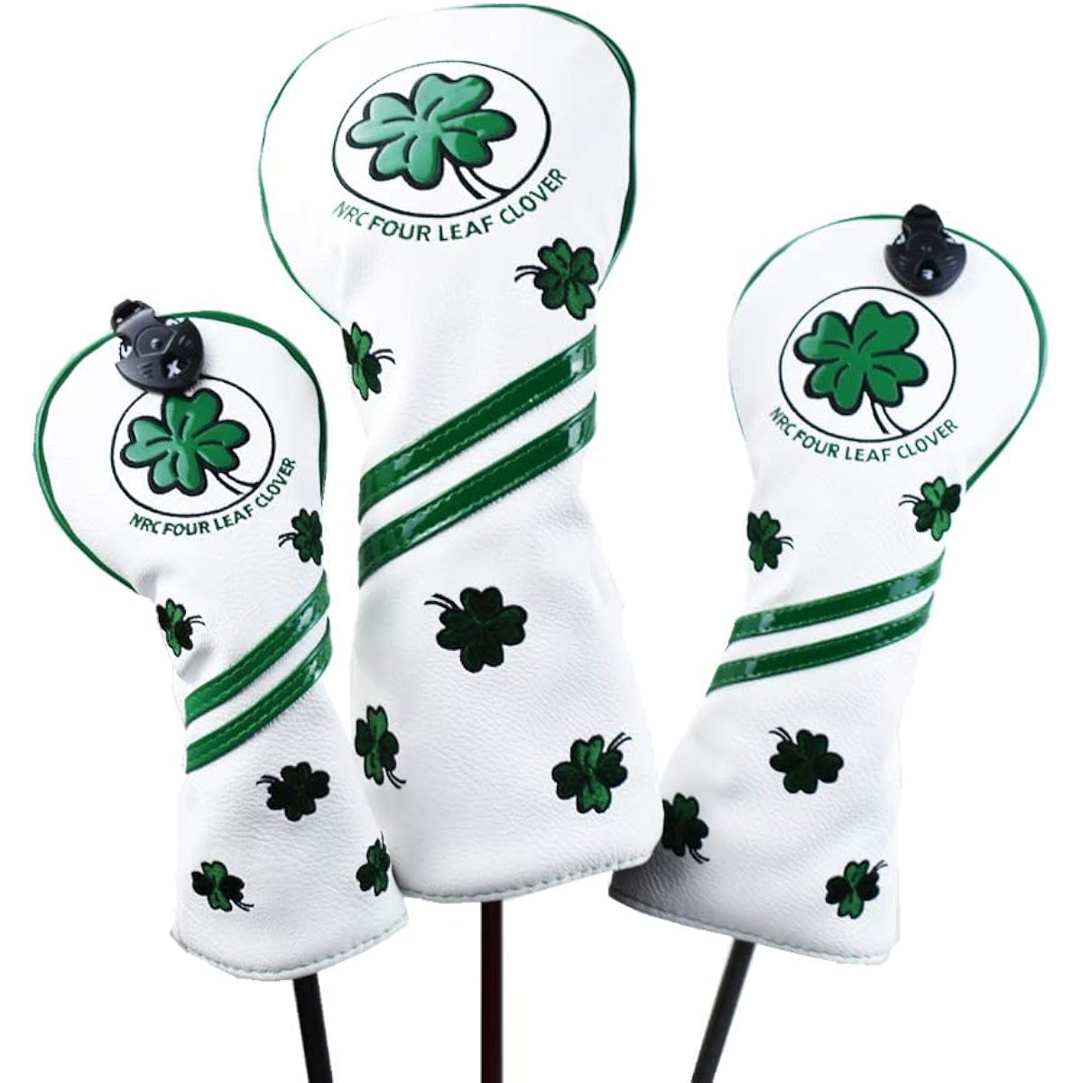 Golf Club Head Covers Fairway Wood Hybrid Cover Head Covers numbered 1, 3, and X to fit oversized drivers.