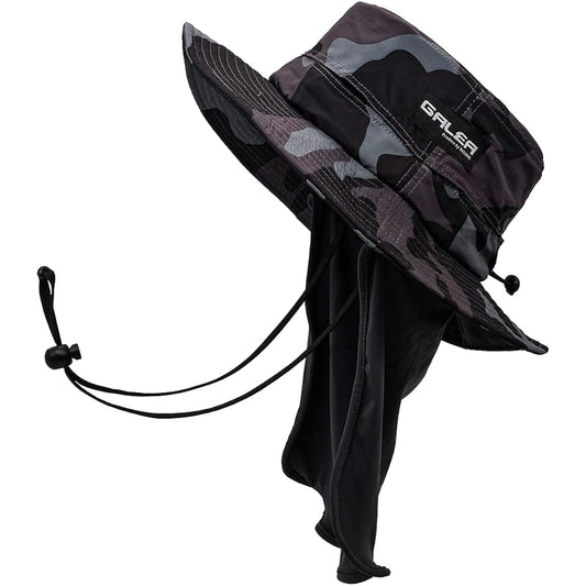 [GALEA] Produce by BASARO Fishing Hat, Adventure Model, Safari Hat, Fishing Hat, String Included, Sauce, Includes Sunshade, Wide Brim, Sun Protection, Uses Weather-Resistant Tested Fabric B-Ad-GH001