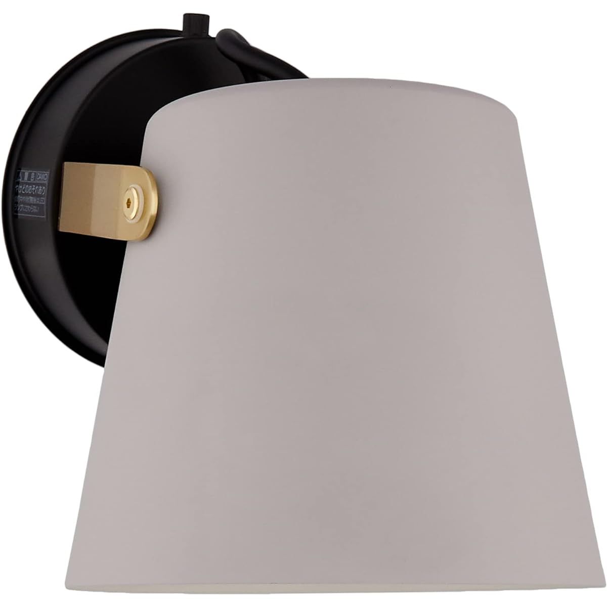Daiko Electric DAIKO LED Bracket Light with Lamp LED Unit Flat Type (Diameter 70mm) 4.6W (GX53) Wide Angle Bulb Color 2700K Electrical Work Required Gray DBK-41571Y