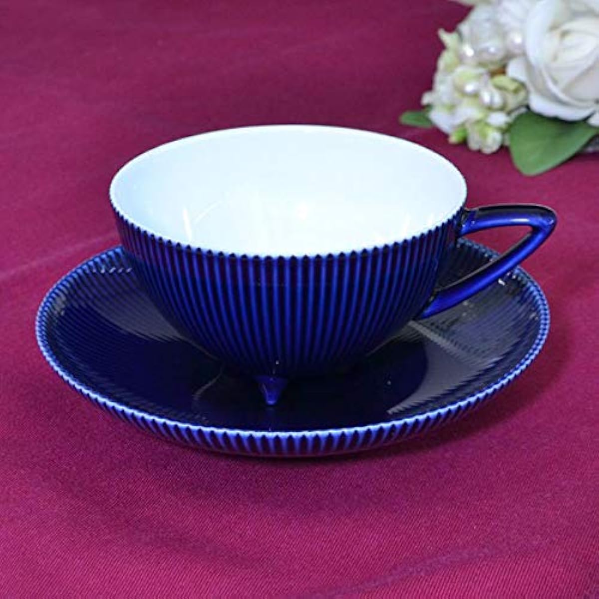 Koransha Cup_Saucer - - Koransha Cup & Saucer Pinstripe (R) R4006-1HRB
