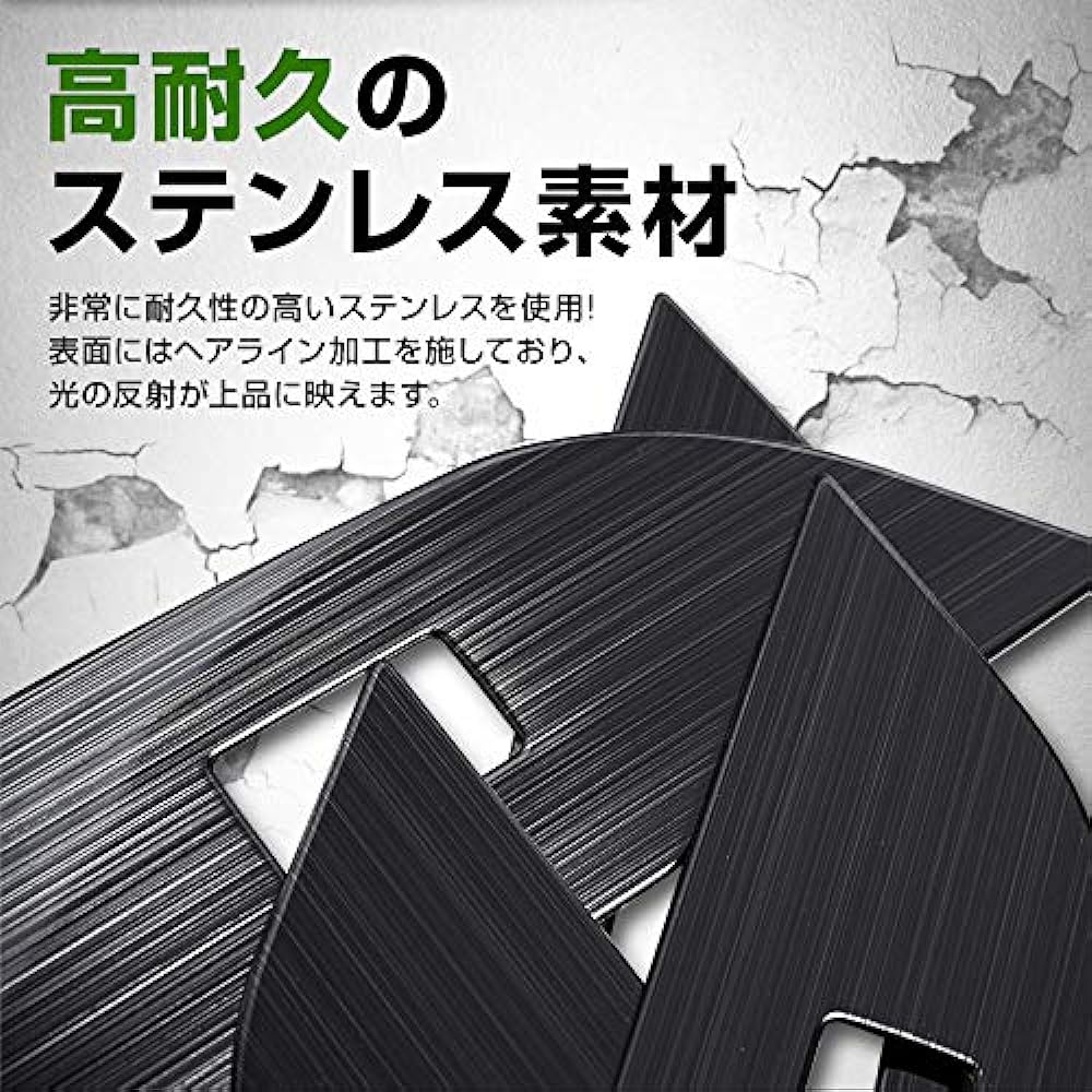 [Share Style] RAV4 50 Series Dedicated Window Switch Panel Cover 4P Black Stainless Steel [J]