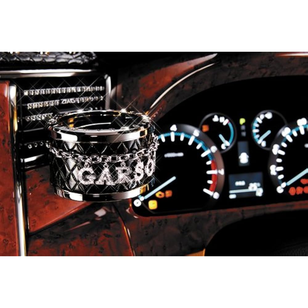 Garcon DAD Luxury Drink Holder Type GARSON: Silver/Crystal SSA086-01 D.A.D