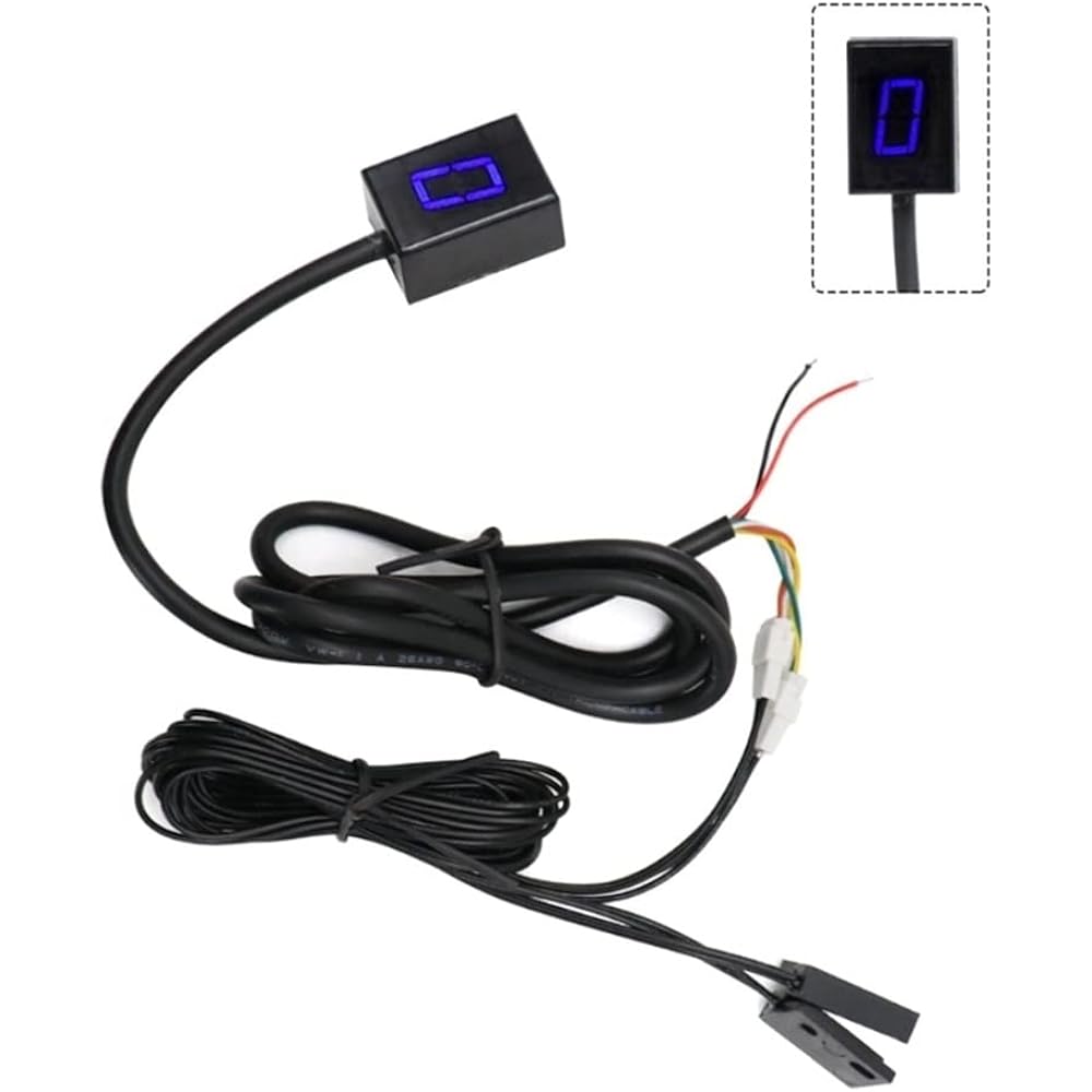 Speed Display Meter Off-Road Motorcycle Speed Gear Indicator Compatible NC700 XL CTX700 CB1100 CB400SF CBR650F CB650F Gear Display Meter