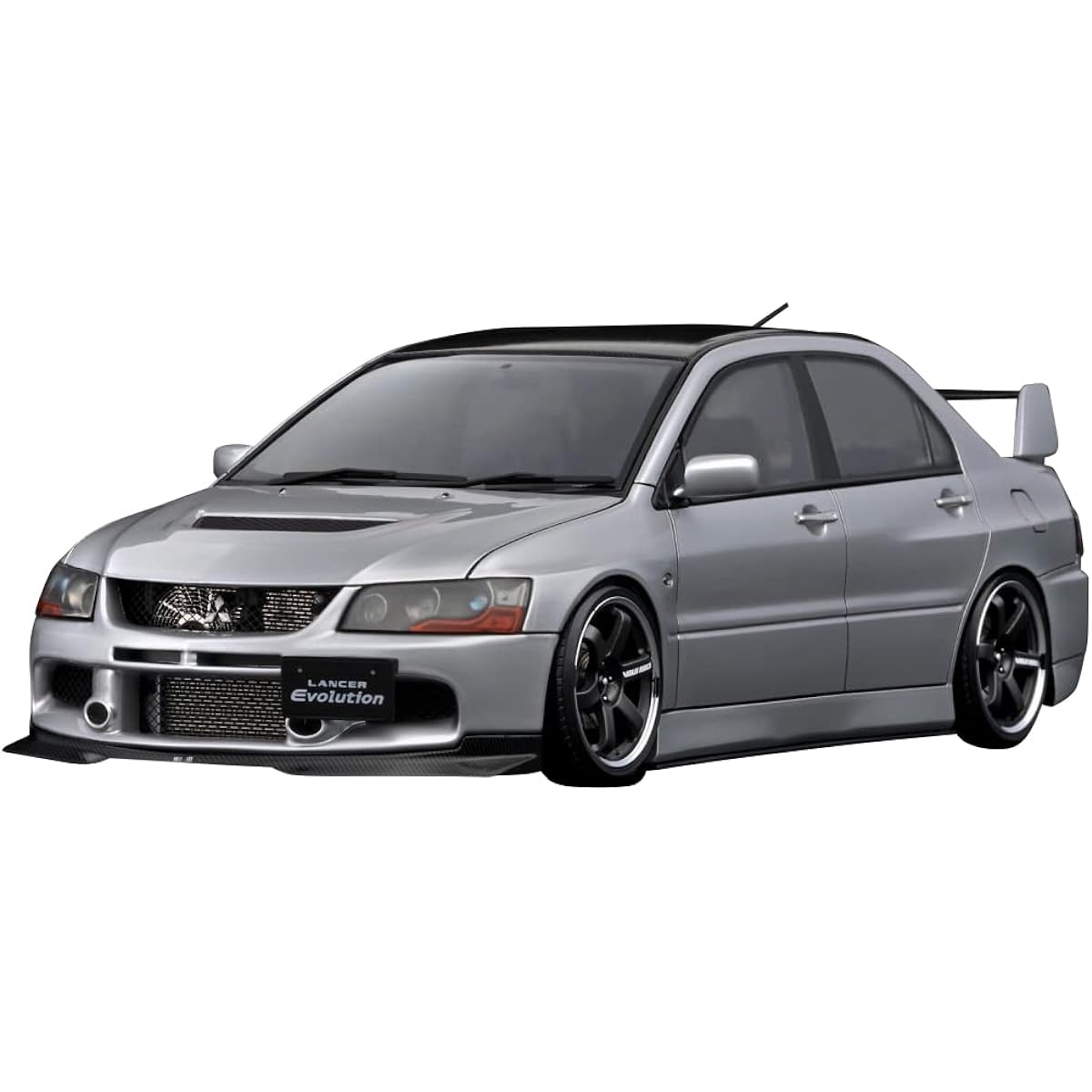 TK.Company ignition model 1/18 Mitsubishi Lancer Evolution IX (CT9A) Silver finished product IG2376