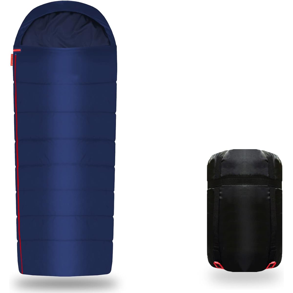 Bishkel Sleeping Bag Graphene Artificial Down for Winter Strongest Envelope Type -25℃