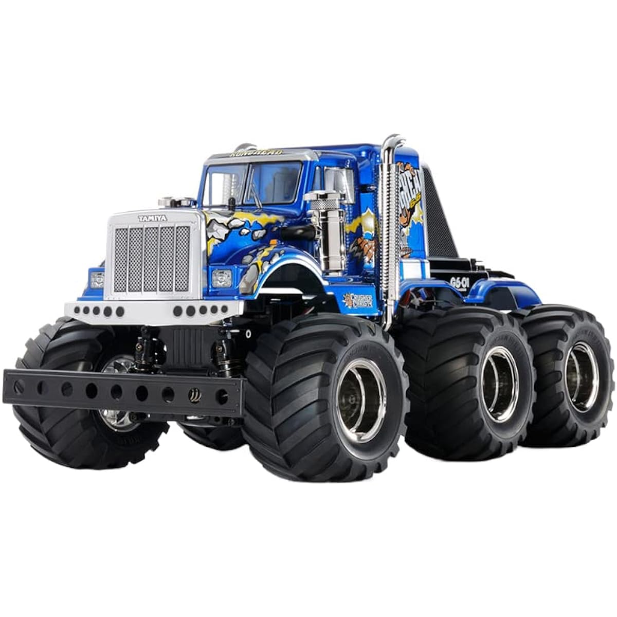 TAMIYA 1/18 XB Series No.205 XB Kong Head 6x6 (G6-01 Chassis) Painted Complete Model with Propo 57905